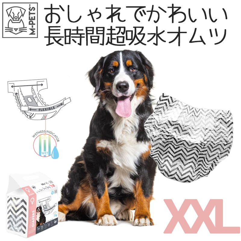 MーPETS トイレ用品 犬 オムツ メス M-PETS 女の子用オムツ XXLサイズ