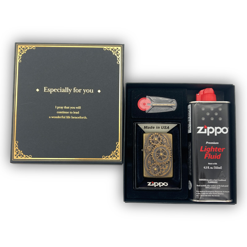 ZIPPO（ジッポー） ライター 限定ギフトセット 専用ギフトボックス