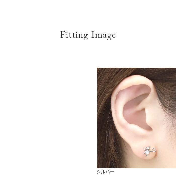 凛 RIN ボディピアス くま 16G 軟骨ピアス ベア クマ ゆめかわ ハート