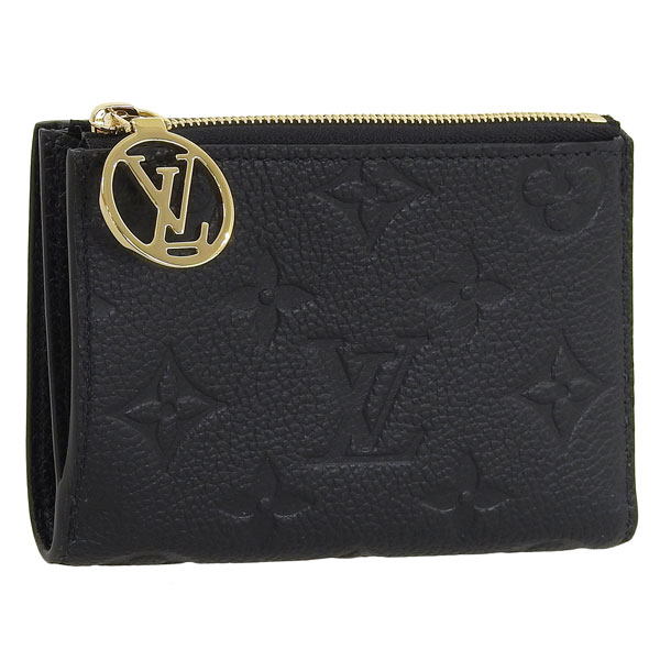 大幅値下げ】Louis Vuitton 人気 ブラック 三つ折り財布 お値下げしま