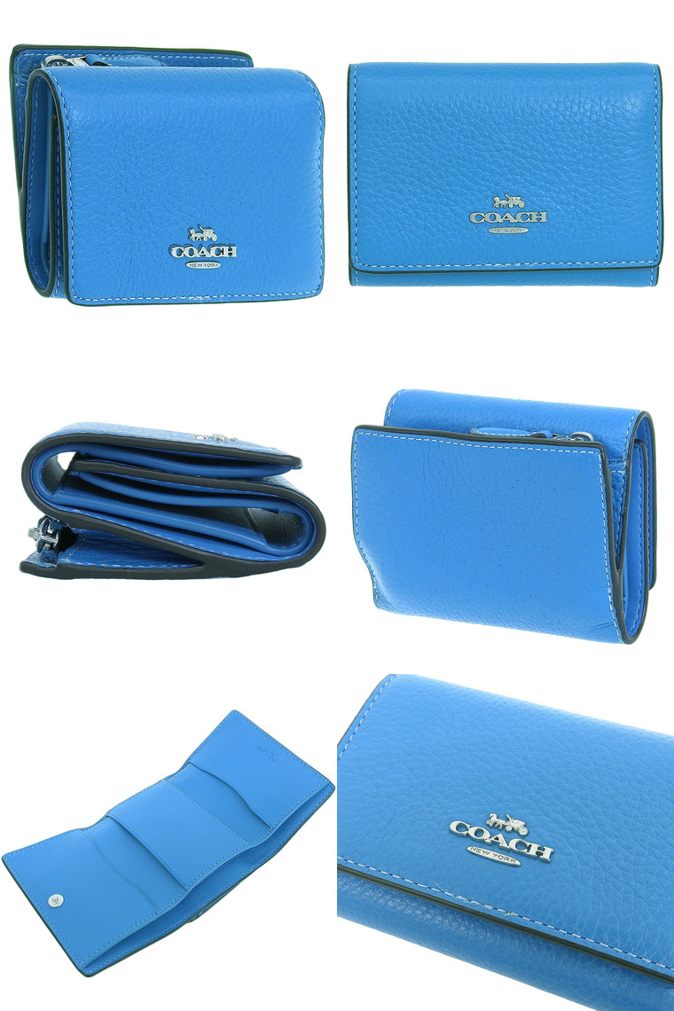COACH（コーチ） 財布 レディース アウトレット ミニ財布 三つ折り財布