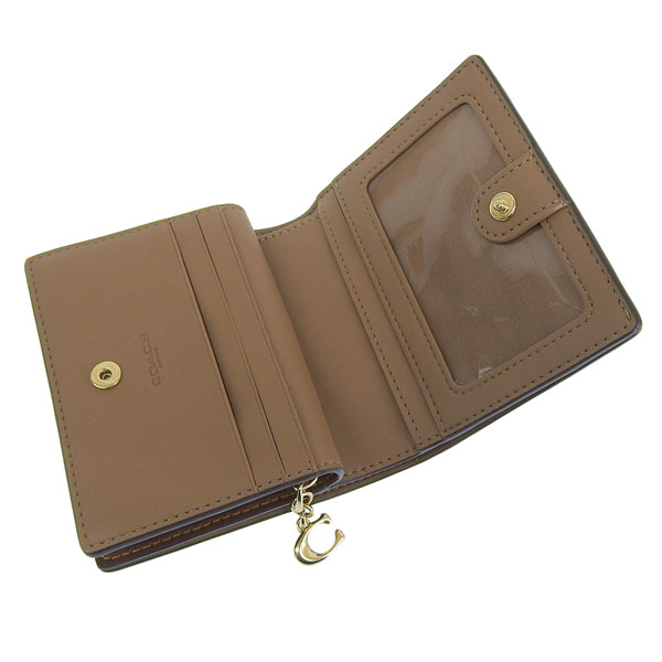 COACH（コーチ） 財布 レディース 2つ折り 折財布 コンパクト