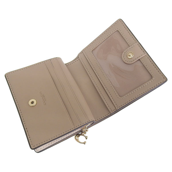 COACH（コーチ） 財布 レディース 2つ折り 折財布 コンパクト