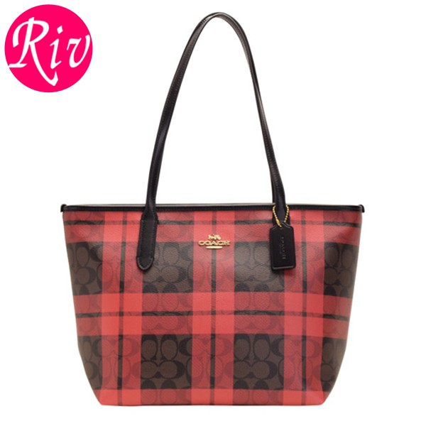 COACH チェック柄 ワインバッグ 保存袋付き COACH チェック柄 ワイン