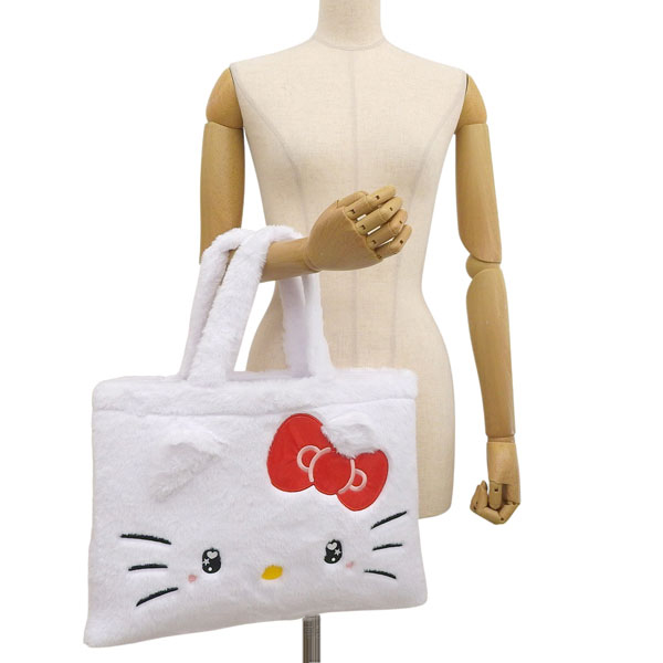 sanrio（サンリオ） キティ バッグ レディース トートバッグ フェイク