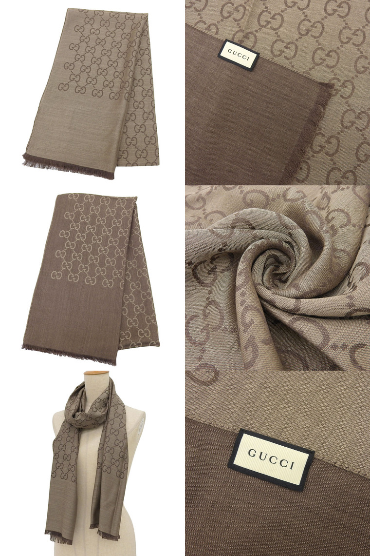 GUCCI（グッチ） 特価 マフラー ストール レディース GG 冬 可愛い