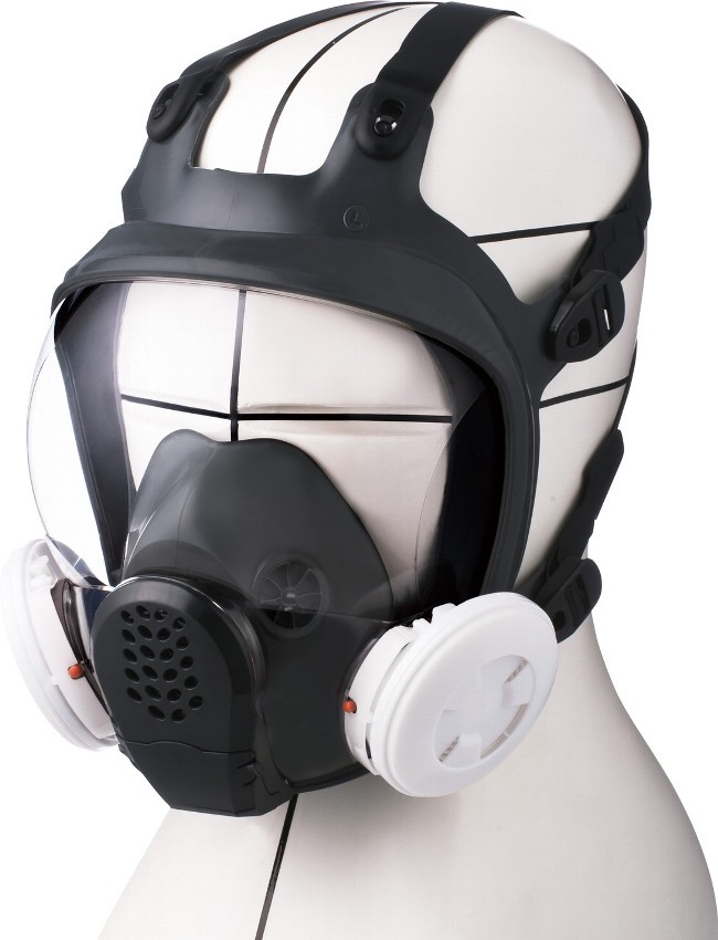 吸収缶 TP/OV 有機ガス用（#2390） 1個 重松製作所 防じん(防塵)防毒