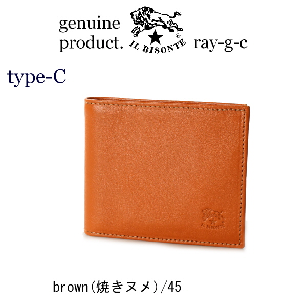 IL BISONTE（イルビゾンテ） 財布 IL BISONTE 2つ折ウォレットType-C二
