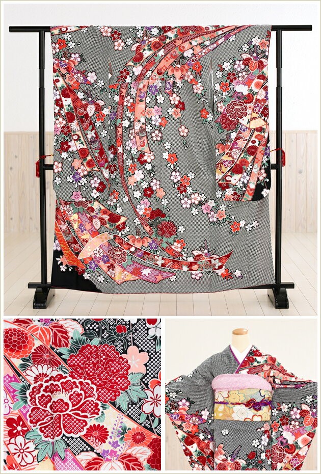 成人式 振袖レンタル 2026 fp1047s 1月 正月 20歳 フルセット 振り袖