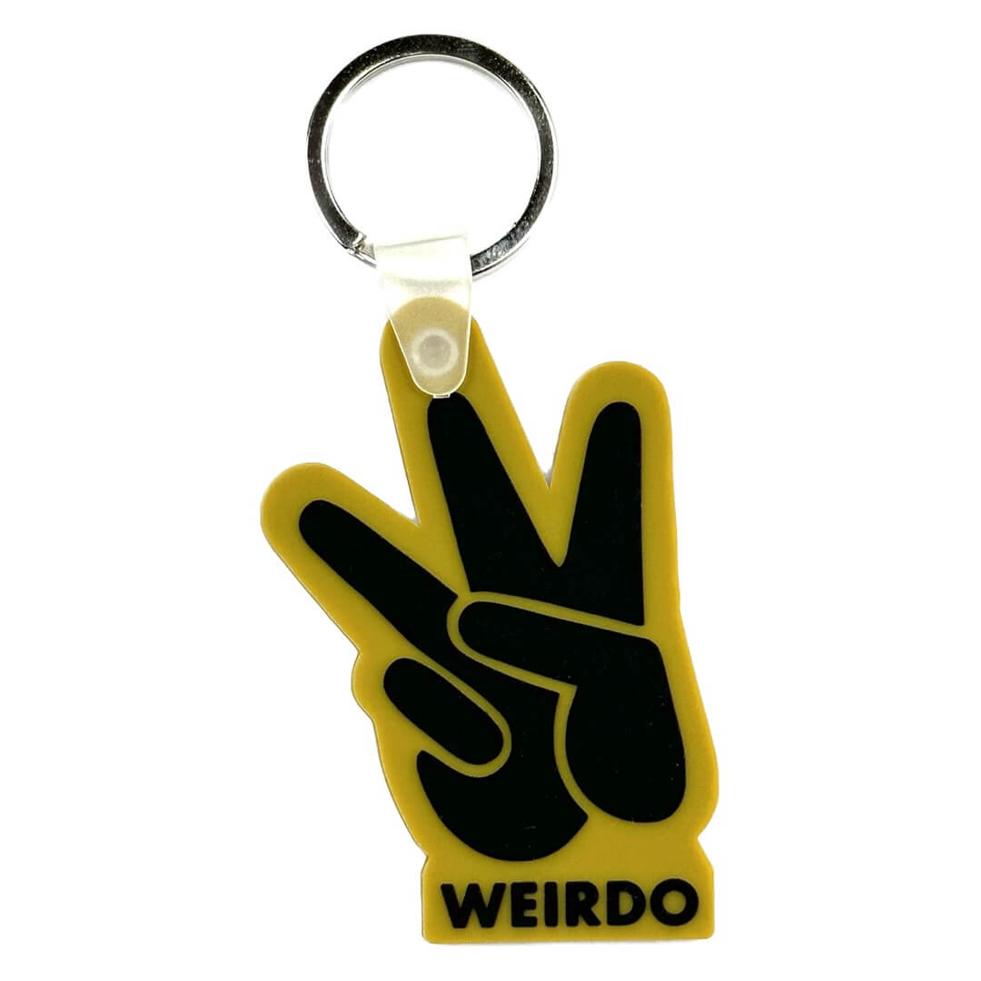 WEIRDO（ウィアード） ラバー キーチェーン WEIRDO 3000MILE