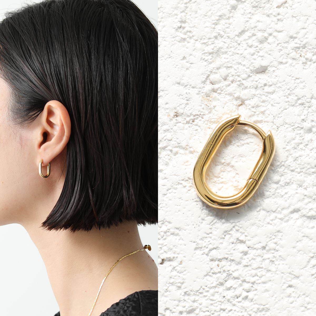 アクセサリー MARIA BLACK Liv Hoop Pierced Earring 50 MARIA BLACK