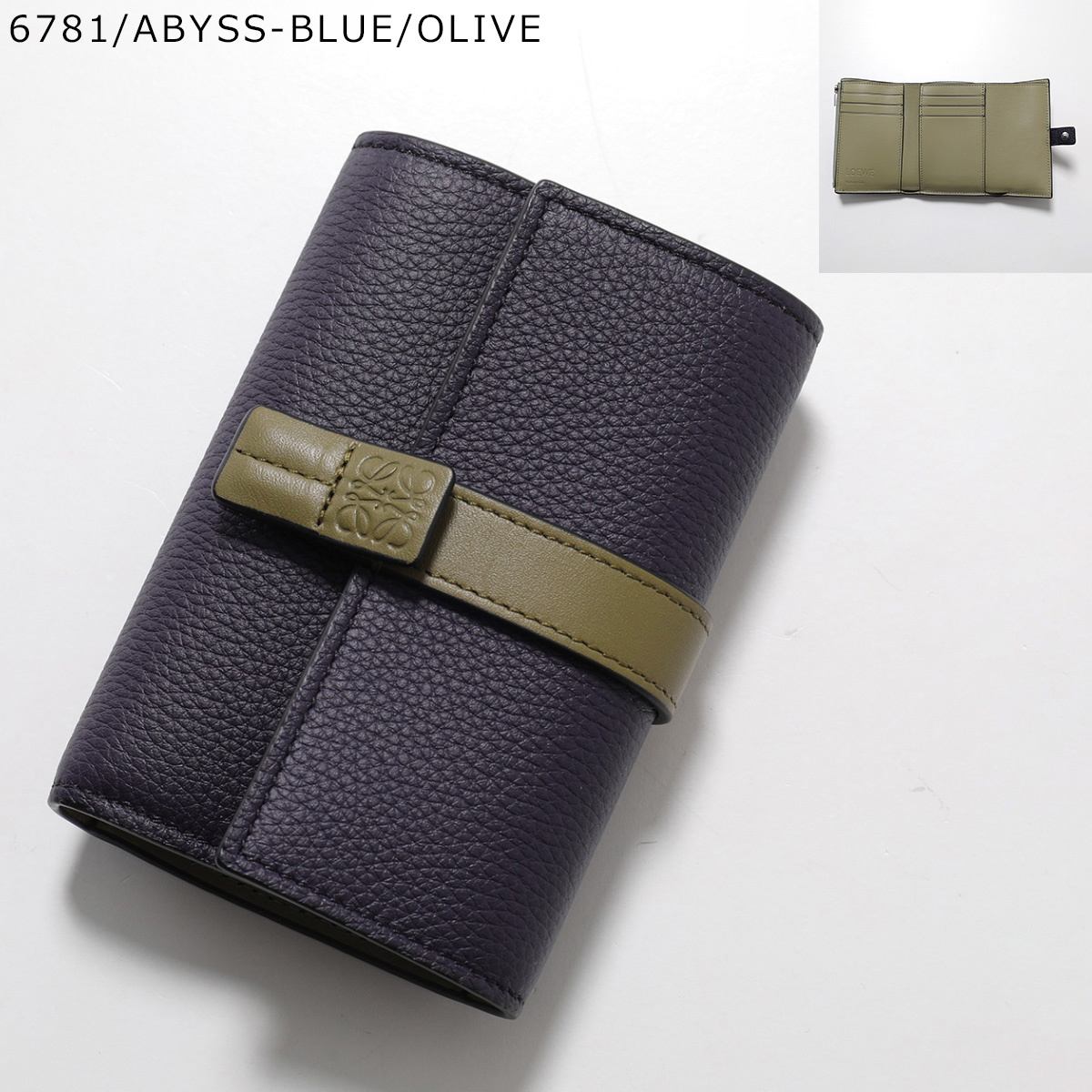 LOEWE（ロエベ） 三つ折り財布 SGC TRIFOLD WALLET バーティカル