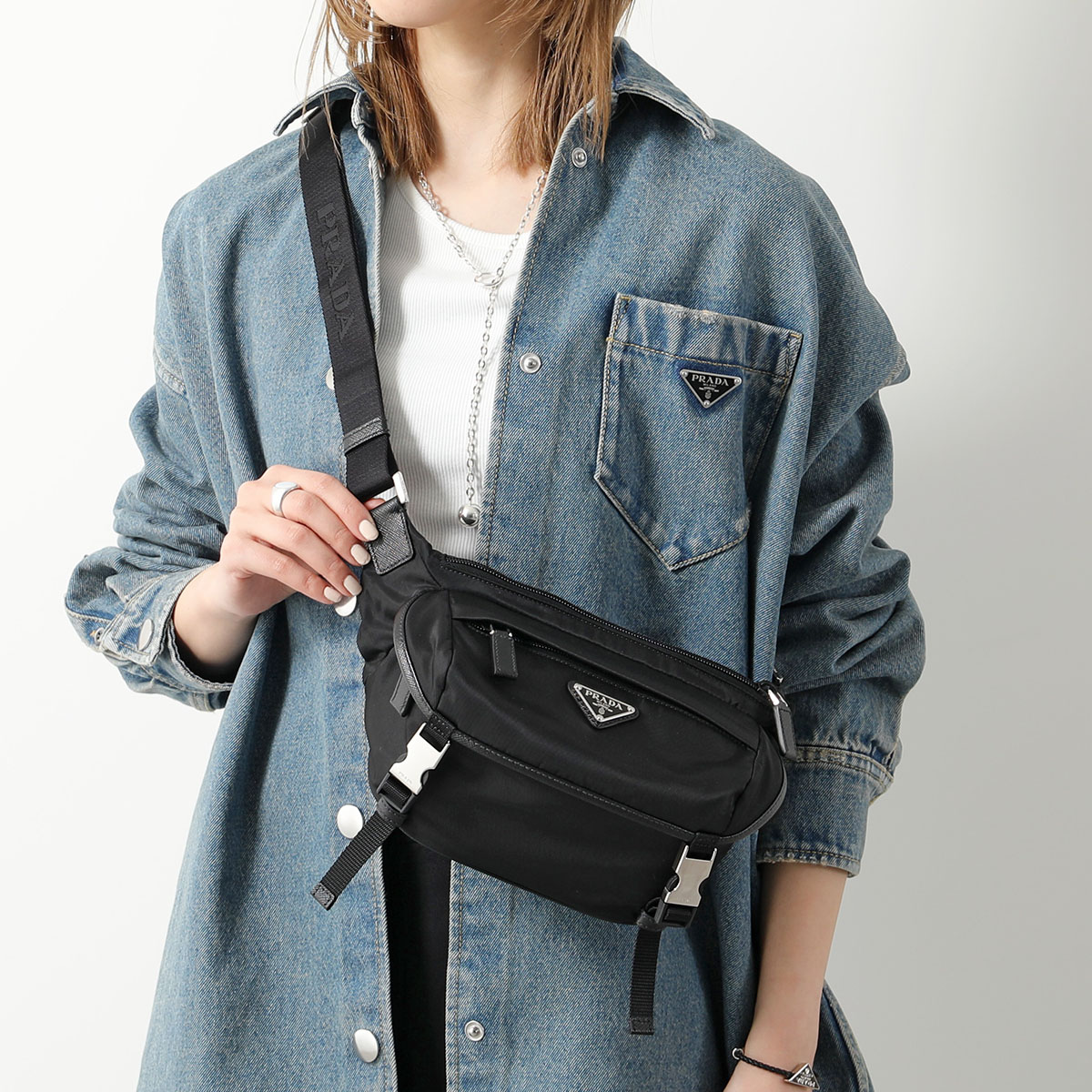 PRADA（プラダ） ボディバッグ 2VH171 OOO 2DMG レディース Re-Nylon