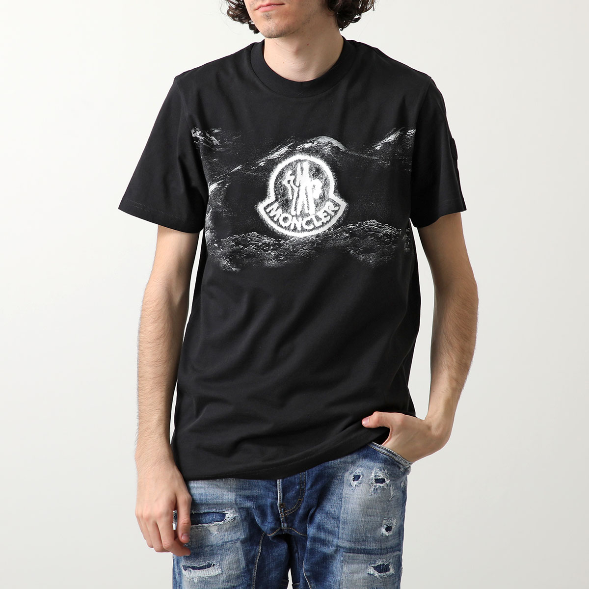MONCLER（モンクレール） 半袖 Tシャツ 8C00050 89AKK メンズ クルー