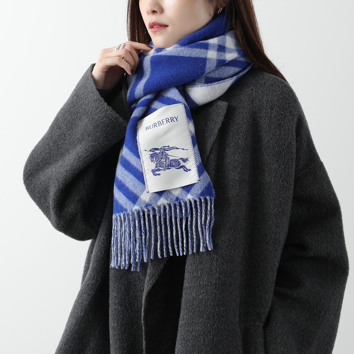 BURBERRY（バーバリー） マフラー MU 168X30 TBAR BIAS CHK 8099710