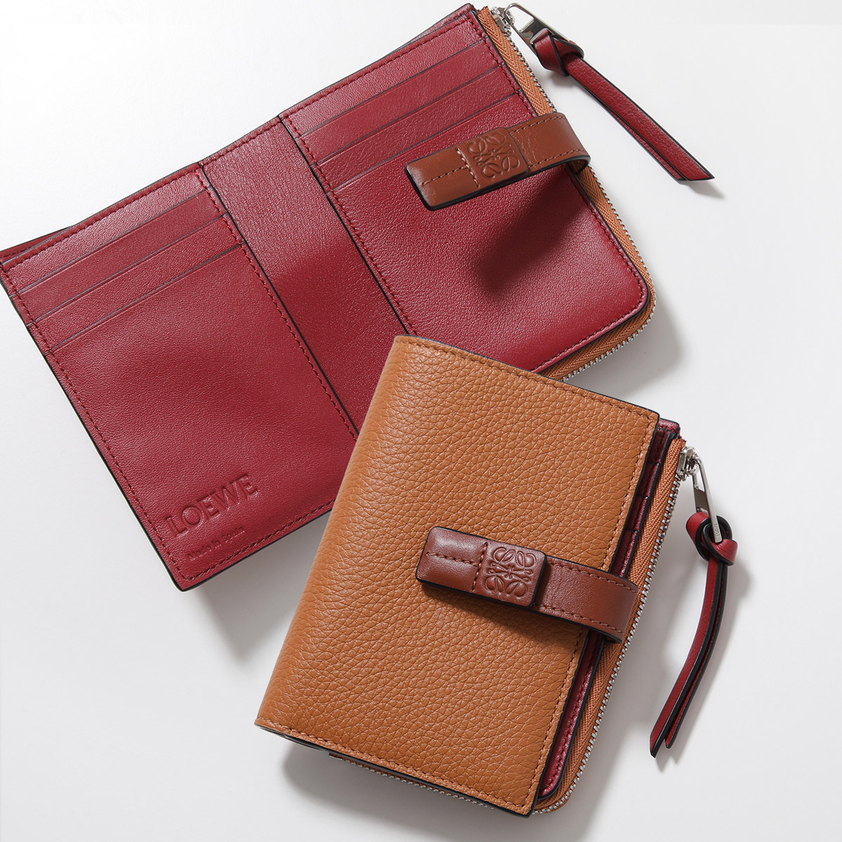 LOEWE（ロエベ） 二つ折り財布 Compact zip wallet C660Z41X02