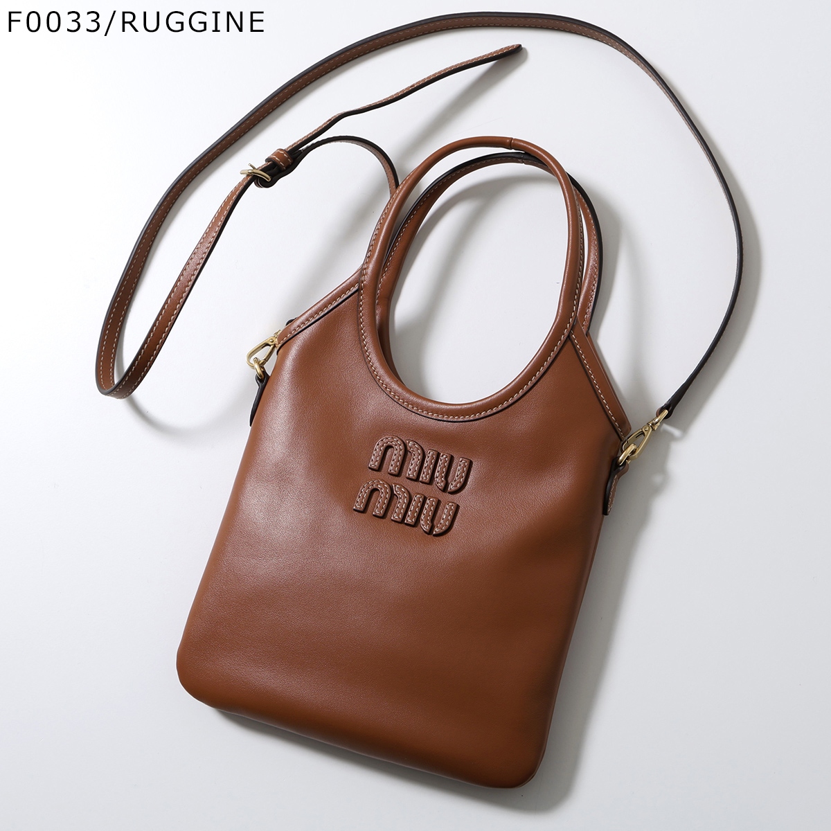 miu miu（ミュウミュウ） ショルダーバッグ IVY アイビー 5BA281 2CRW