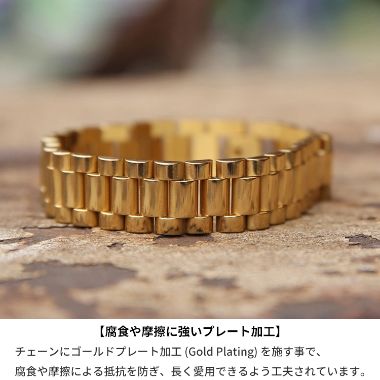 キングアイス King Ice 腕輪 ブレスレット ロレックスリンク チェーン