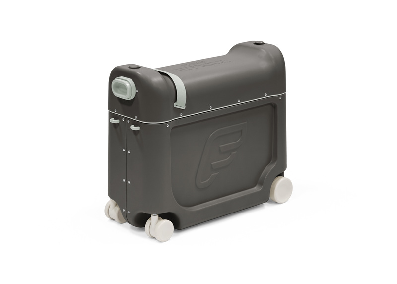 エコメルカリ便ジェットキッズ！ グレー レッド 美品】ジェットキッズ