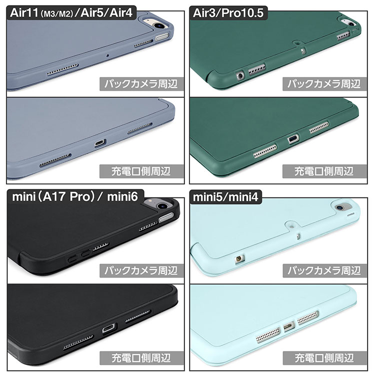 iPad ブルーライトガラスフィルム / タッチペンおまけ ケース A16 第11