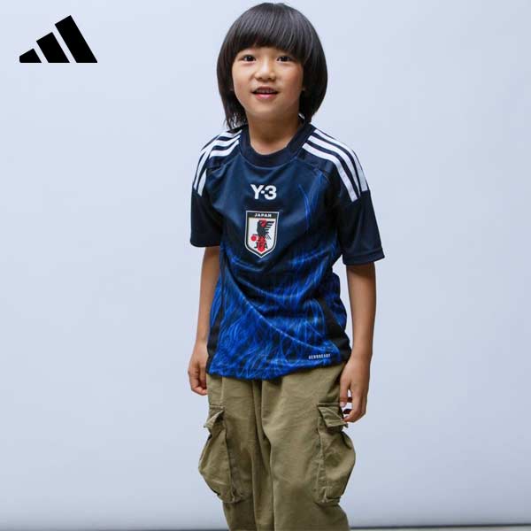 Y3 ワイスリー サッカー 日本代表 キッズ140 Y-3 上下セット Amazon.co
