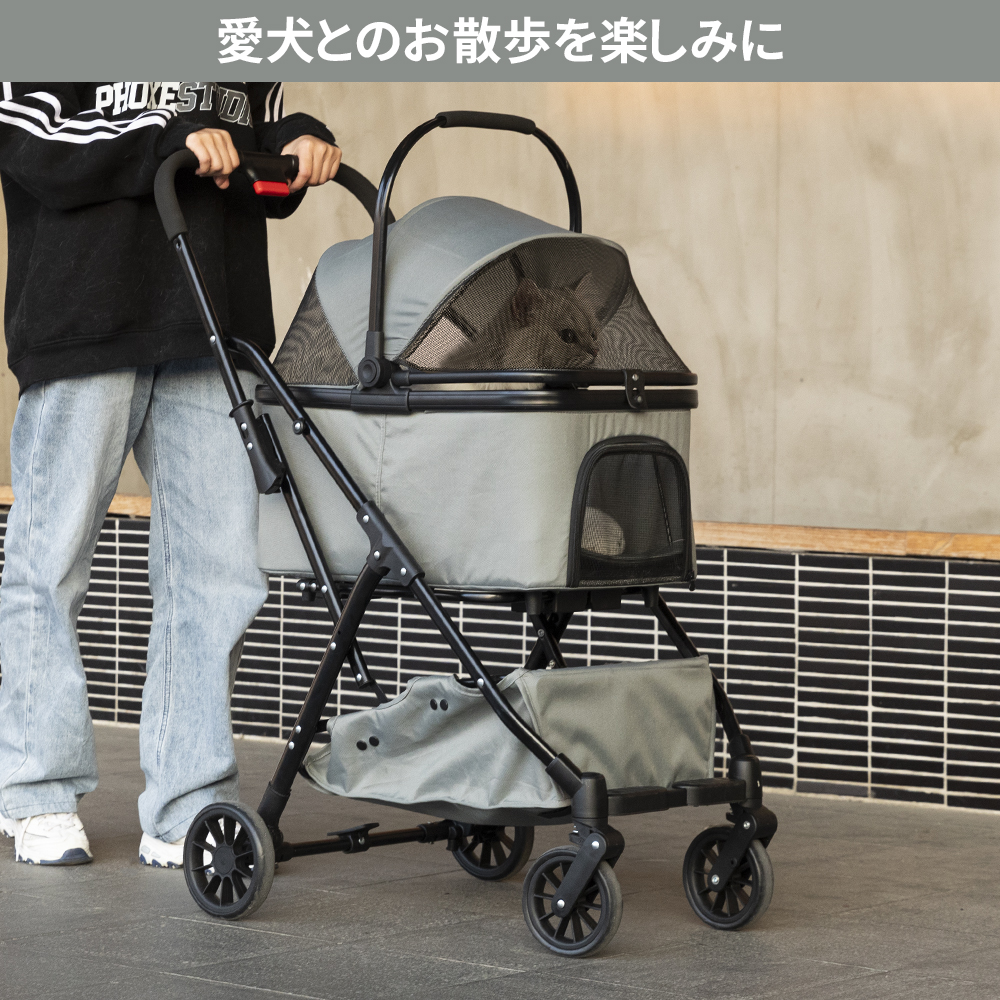 ペットカート 犬カート ペットバギー 分離型 多頭 小型犬 中型犬