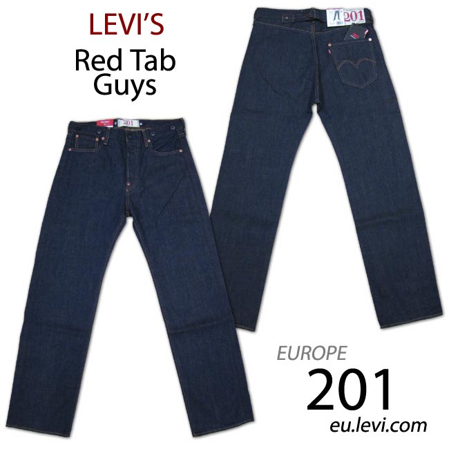Levi's（リーバイス） LEVI'S Red Tab Guys 1890's 201 EUROPE