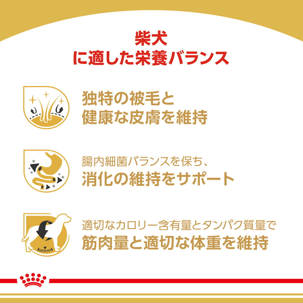 ブリード ヘルス ニュートリション ロイヤルカナン BHN 柴犬 成犬用