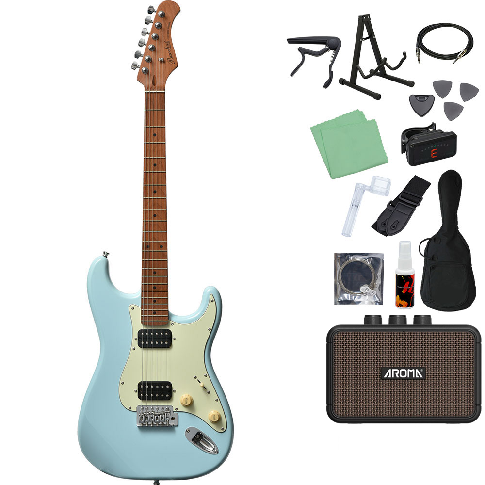 Bacchus（バッカス） BST-3-RSM/M エレキギター初心者14点セット