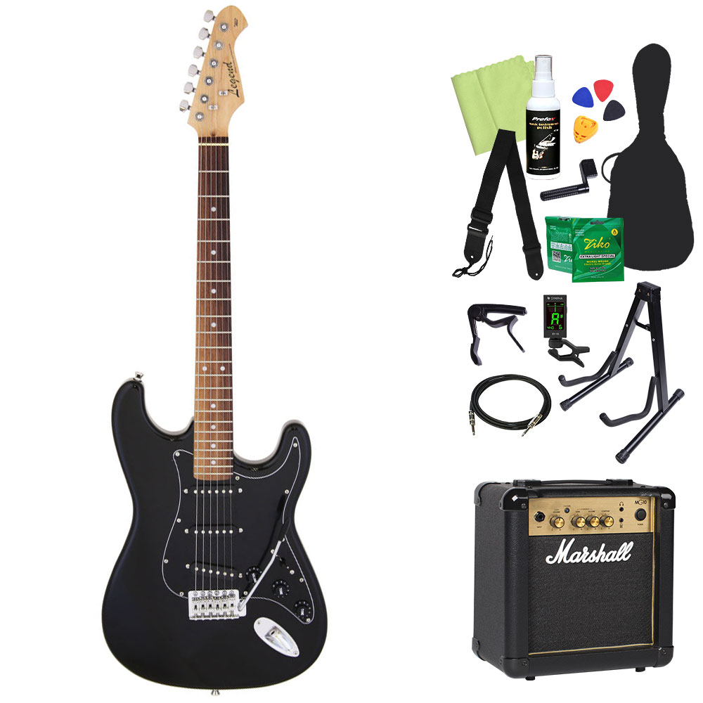 Legend ストラトタイプ アーム付 新品弦張替済 ソフトケース（オマケ