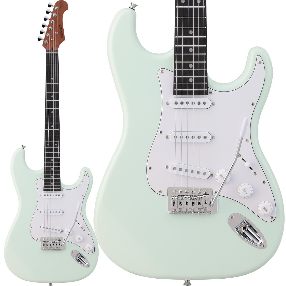 BUSKER'S バスカーズ BST-Standard ストラトキャスタータイプ エレキ