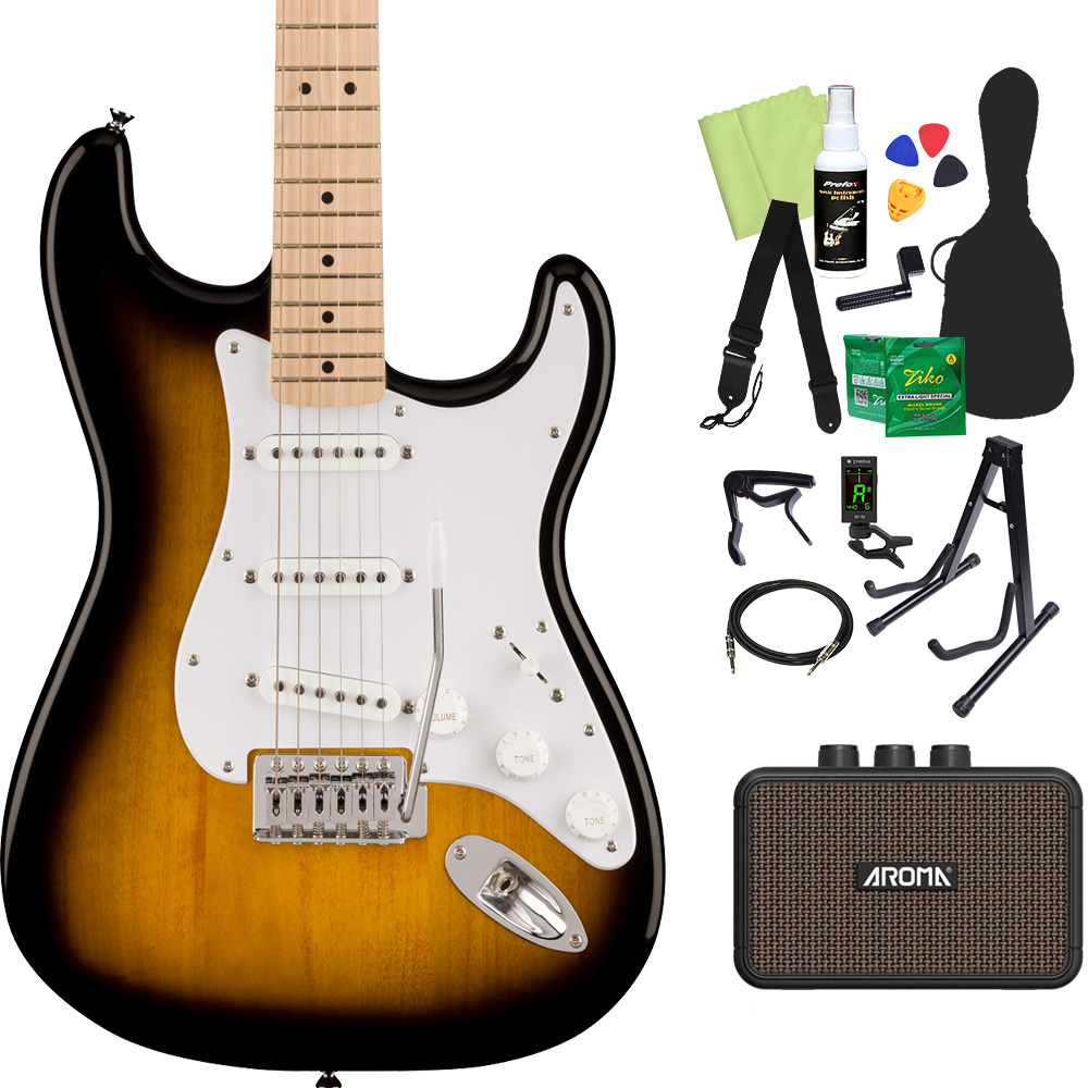 Squier ストラトキャスター サンバースト Squier Stratocaster サン