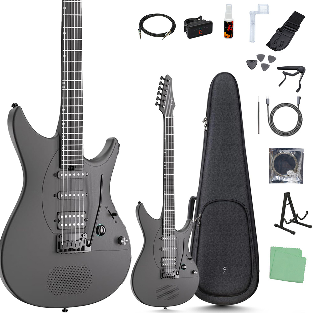 ENYA エンヤ Inspire スタンド付きセット 次世代アンプ内蔵エレキ