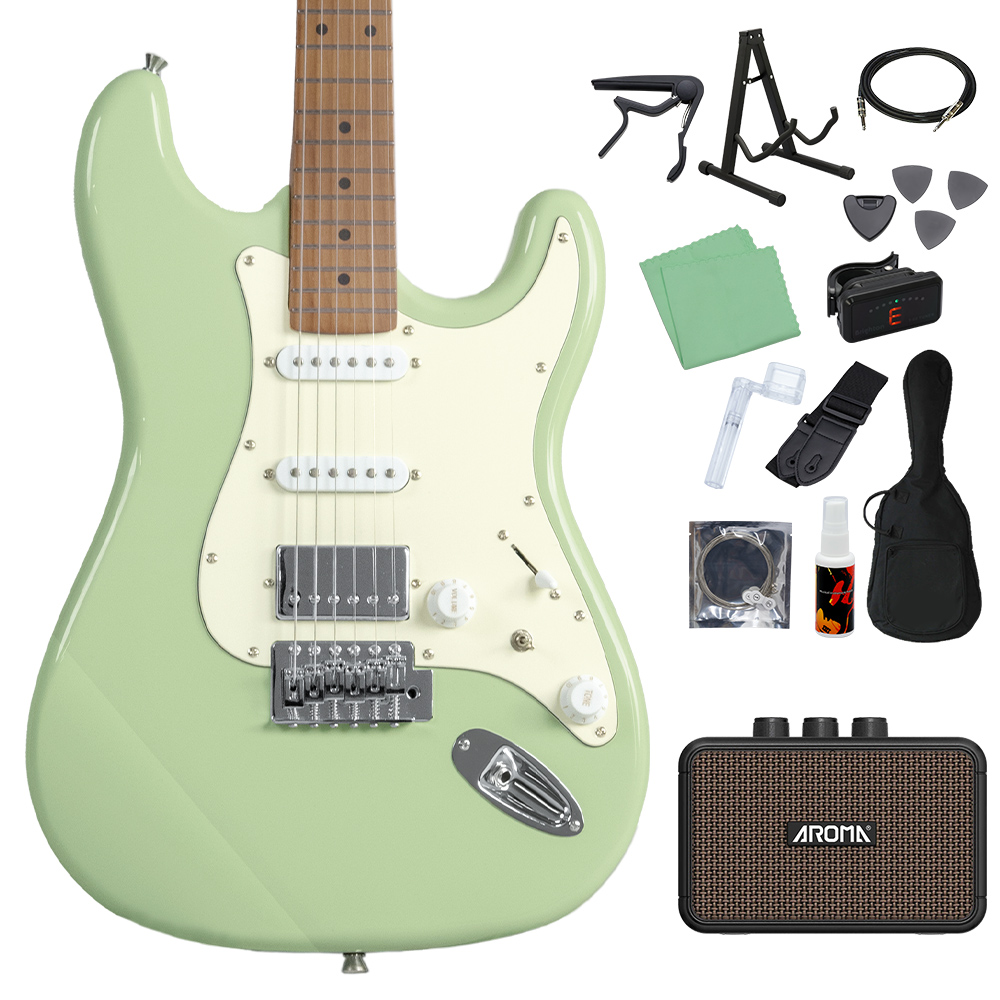 Eris. エリス Nestia エレキギター初心者14点セット 充電式ミニアンプ