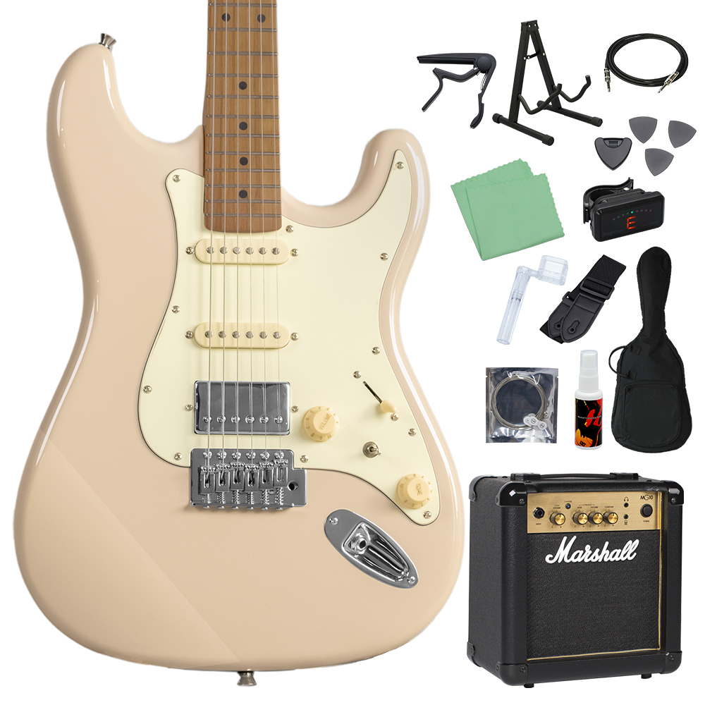 Eris. エリス Nestia エレキギター初心者14点セット マーシャルアンプ