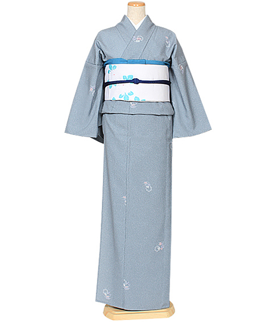 着物 小紋 四君子 大小あられ きもの 和音-WAON- 公式 | キモノ kimono