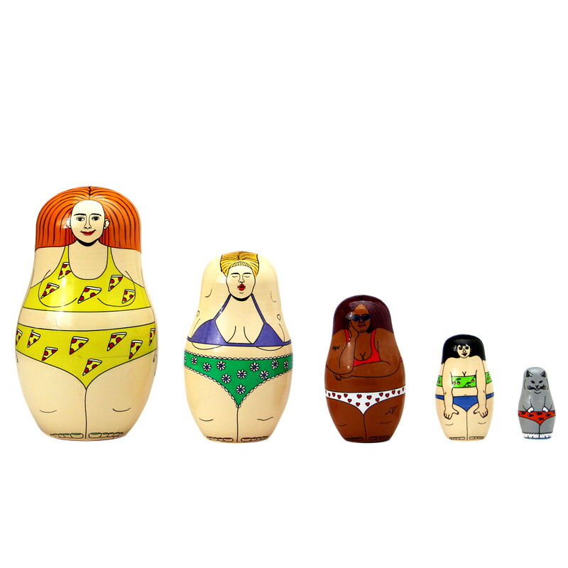 インテリア マトリョーシカ MIDORI KOMATSU ロシア 伝統人形