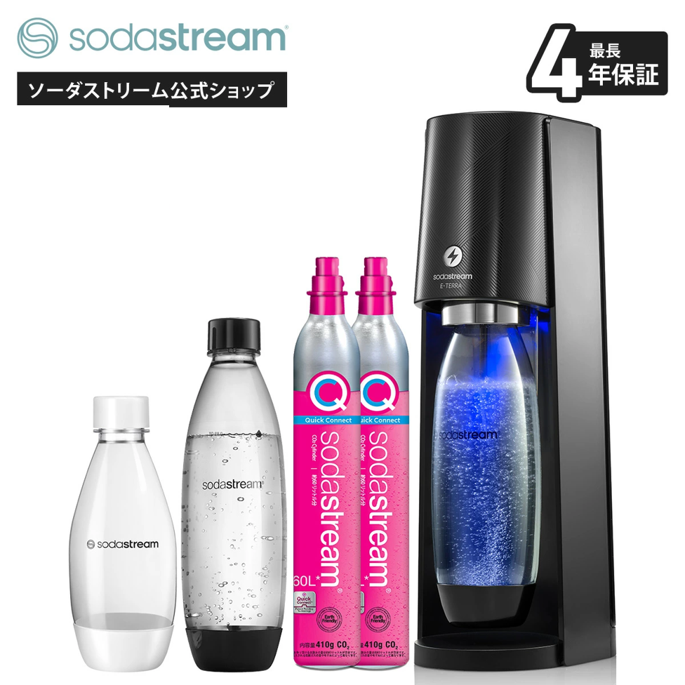 sodastream（ソーダストリーム） 【今なら16％OFF！＋マシン代返金保証