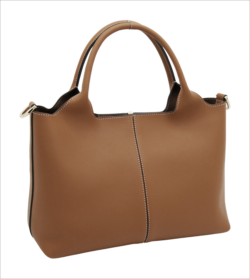 TOD'S（トッズ） レザー ショッピング バッグ スモール