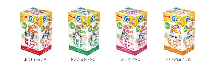 MiawMiawジューシー あじわいまぐろ ( 60g×6袋入 )/ ミャウミャウ(Miaw