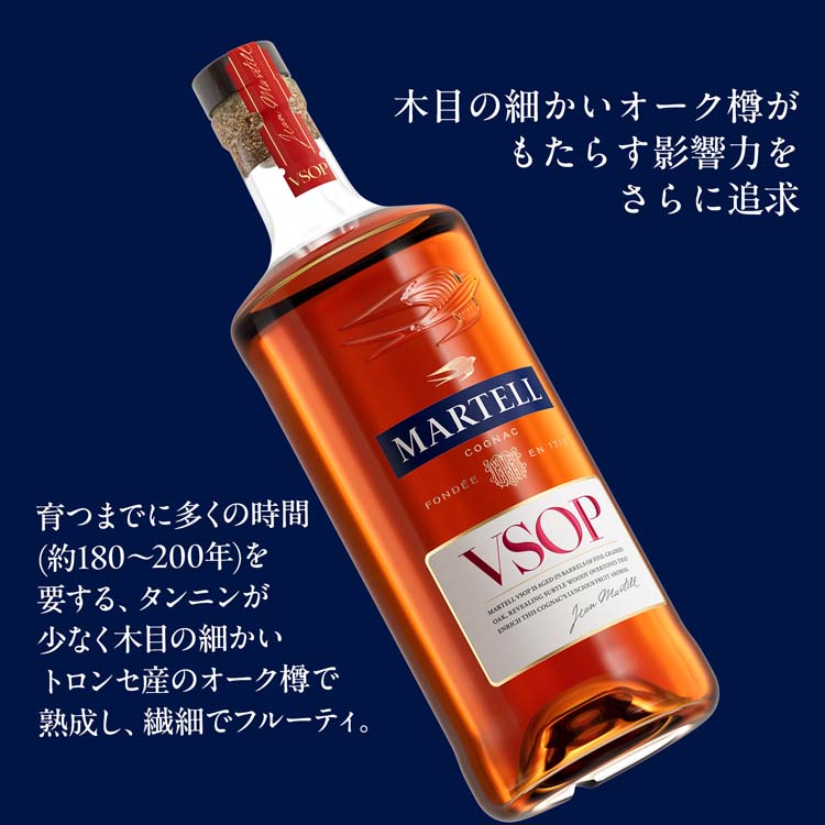 マーテル V.S.O.P コニャック マーテル伝統のスタイル ギフト