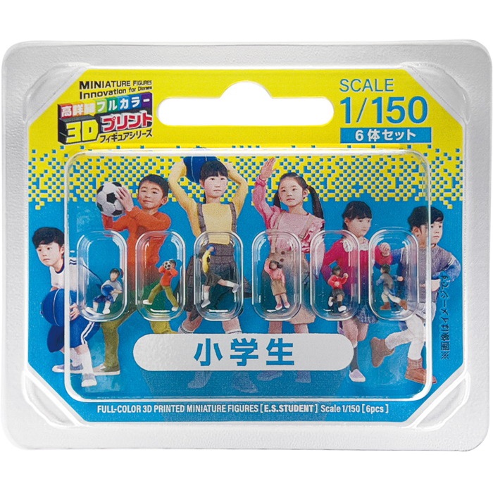 タケダ（takeda） ジオラマ人形 1/150 6体入り 10種類 3D フルカラー