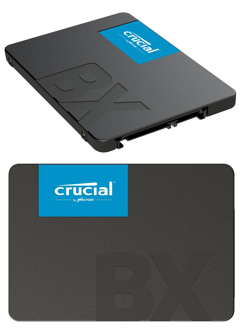 crucial（クルーシャル） SSD 500GB BX500 SATA 6.0Gb/s 内蔵2.5インチ