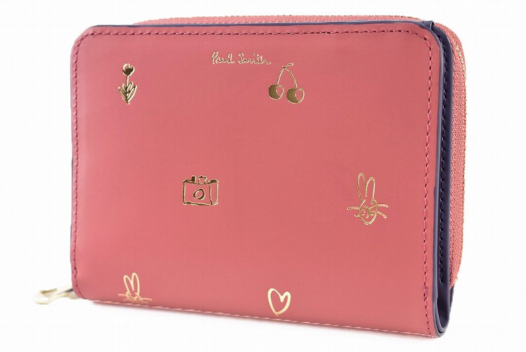 ポールスミス 財布 PaulSmith ラウンドファスナー二つ折財布