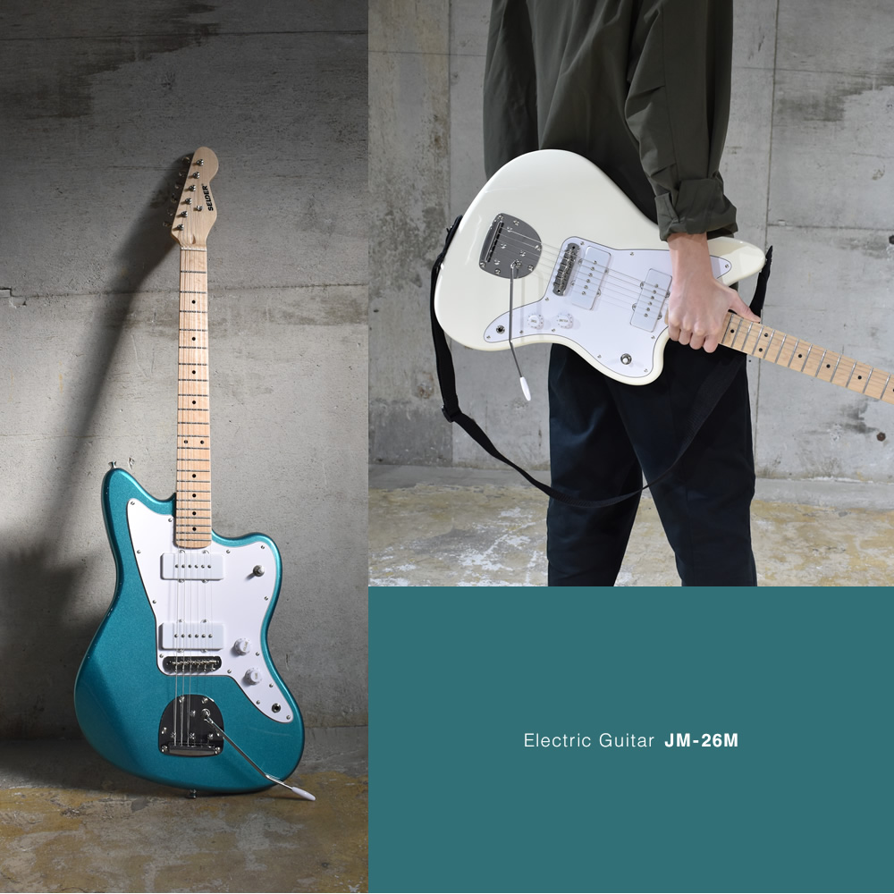 JMタイプ エレキギター SELDER JM-26M リミテッドセット 初心者セット