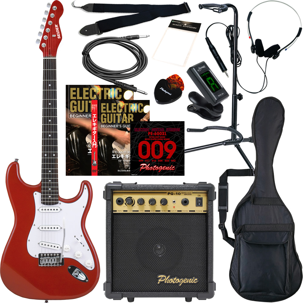 エレキギター入門セット SELDER ST-16