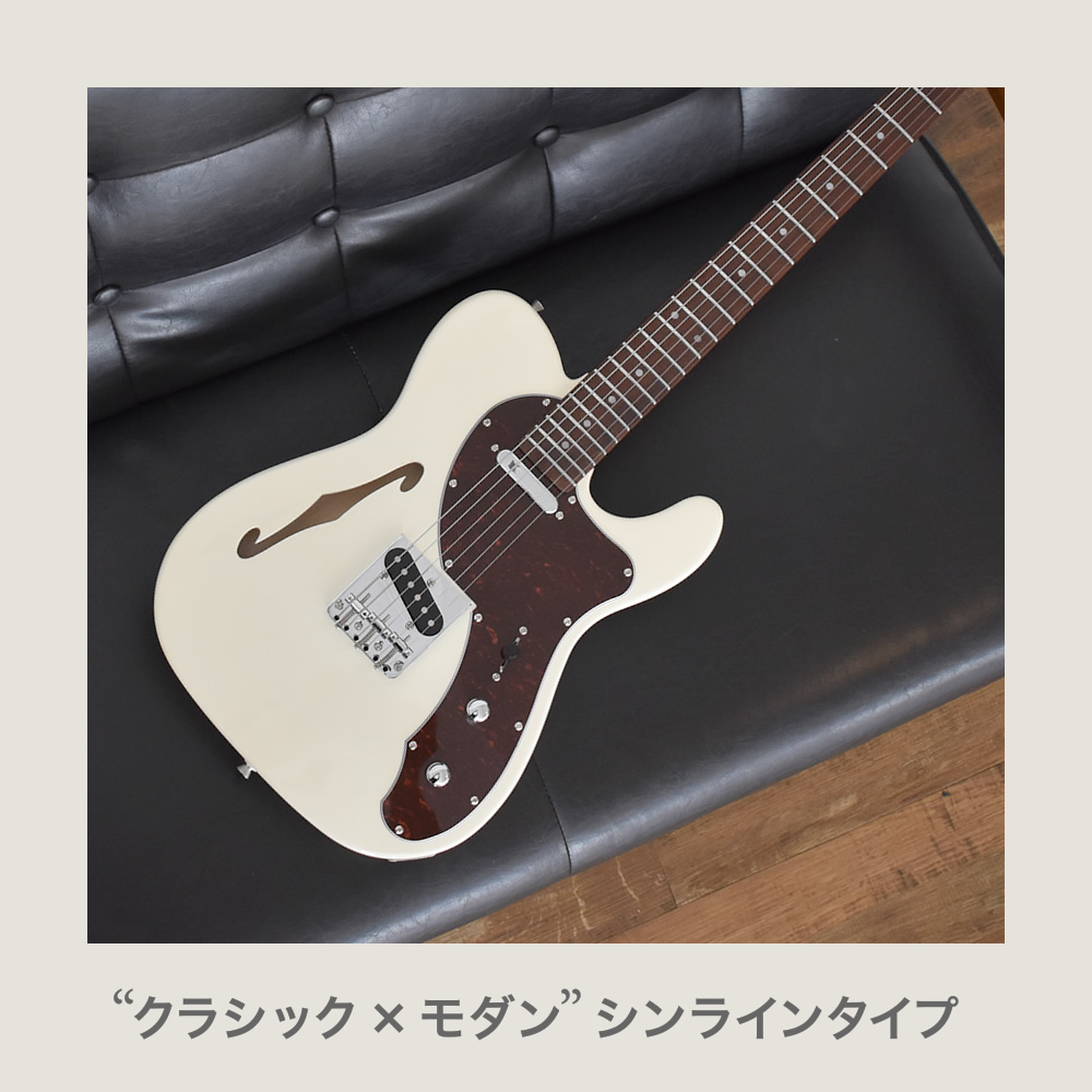 テレキャスターシンラインタイプ エレキギター SELDER TLT-20 7点