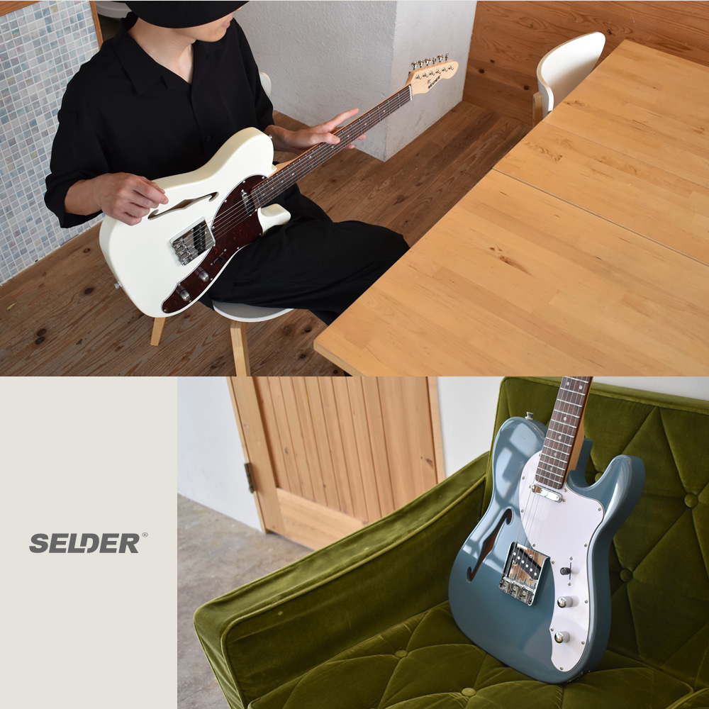 Selder テレキャスタータイプ サンバースト エレキギター Selder