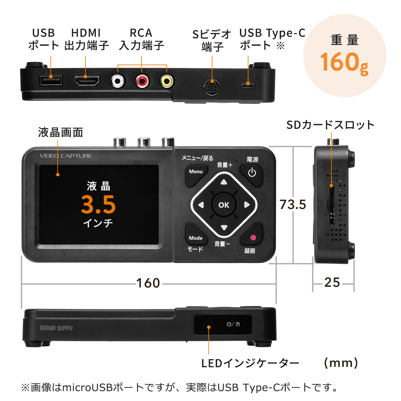 SANWA SUPPLY（サンワサプライ） ビデオキャプチャー ダビング
