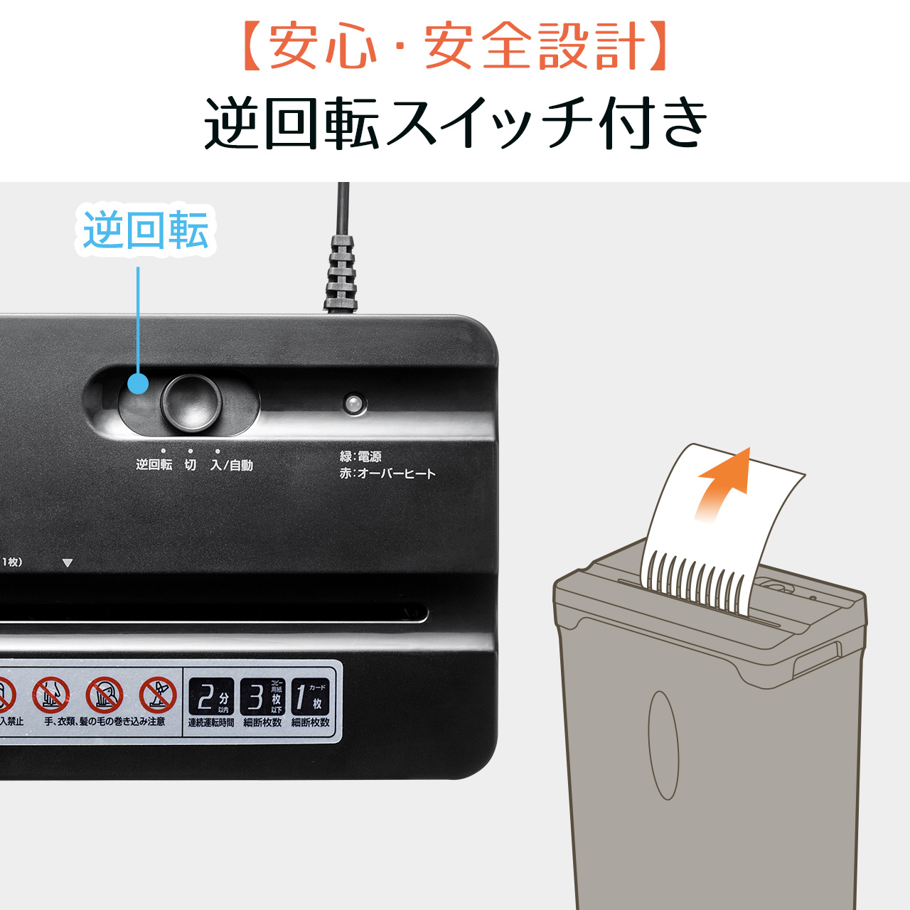 SANWA SUPPLY（サンワサプライ） シュレッダー 家庭用 シュレッター